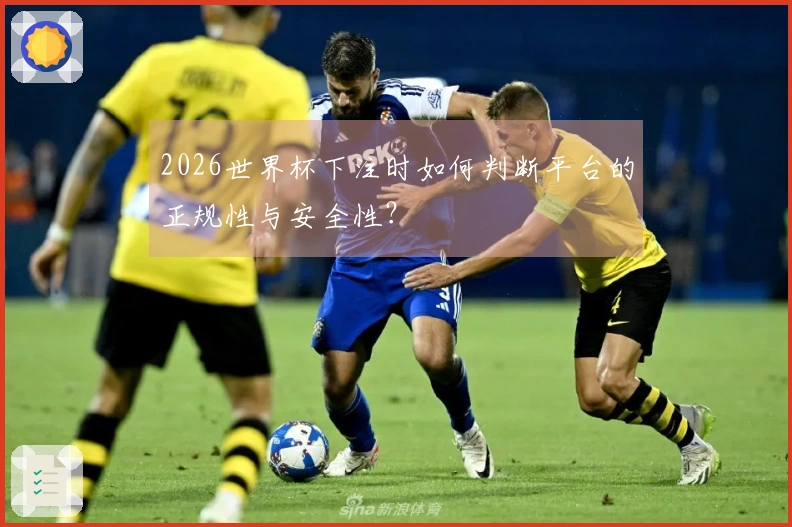 2026世界杯下注时如何判断平台的正规性与安全性？