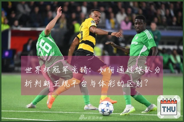 世界杯冠军竞猜：如何通过球队分析判断正规平台与体彩的区别？