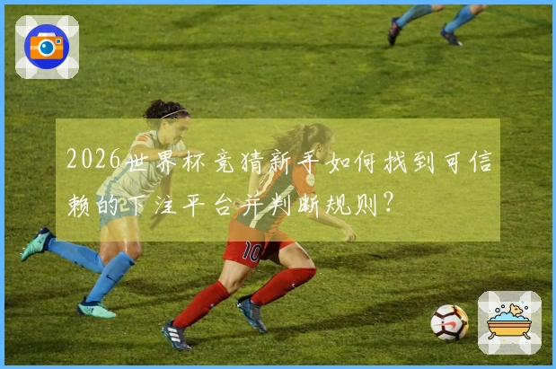 2026世界杯竞猜新手如何找到可信赖的下注平台并判断规则？