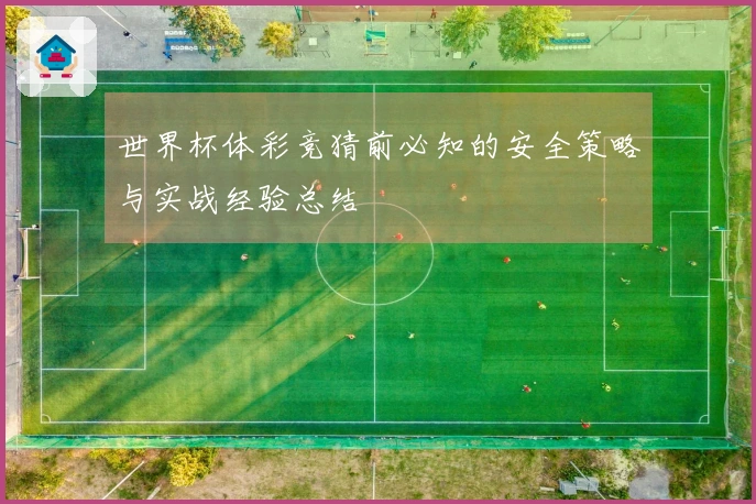 世界杯体彩竞猜前必知的安全策略与实战经验总结